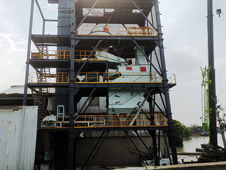 建筑垃圾制砂如何配置生產(chǎn)線？參考江蘇張家港制砂樓項目