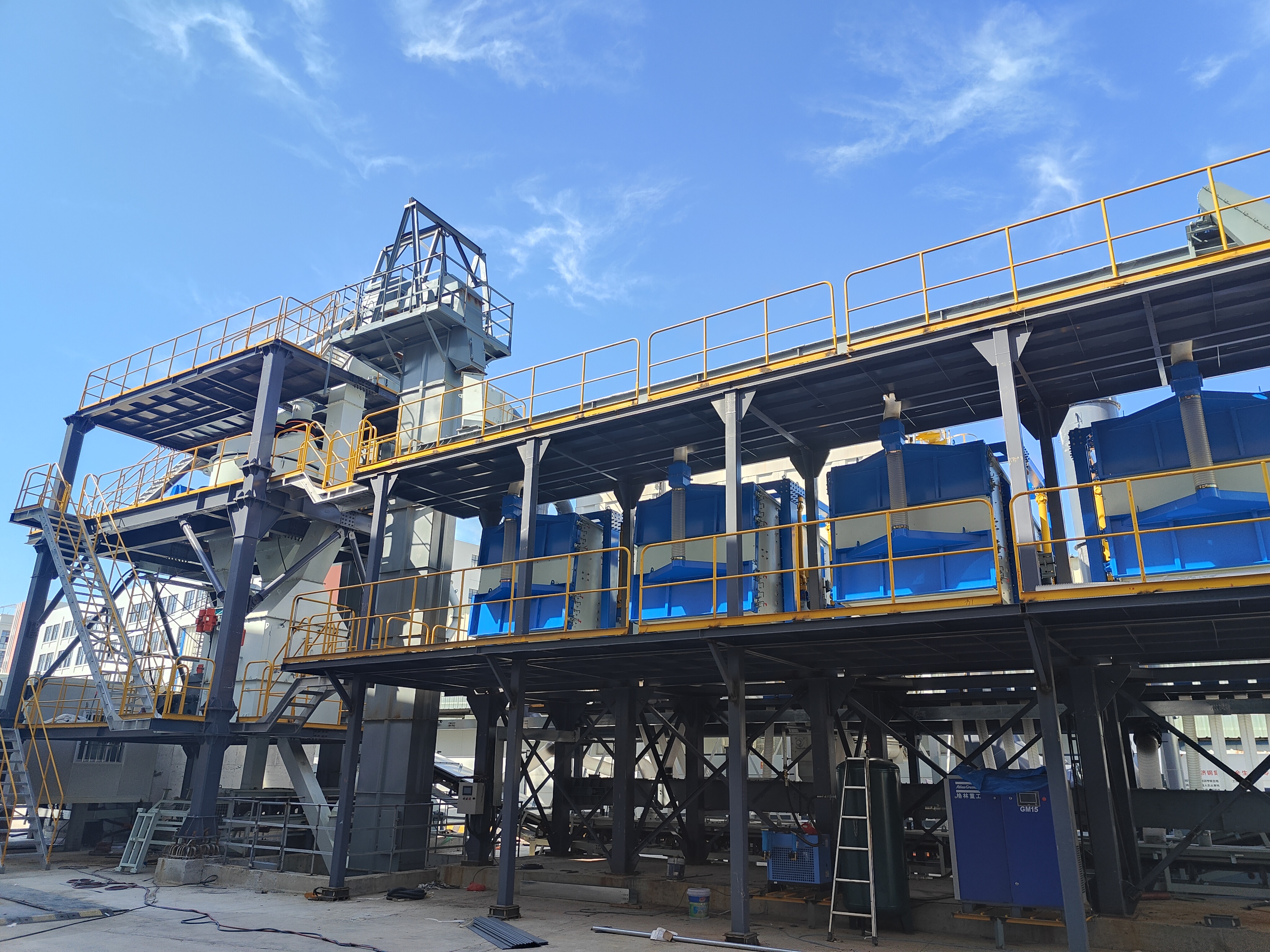 干法制砂樓：讓鋼渣變廢為寶，生產(chǎn)多元機制砂